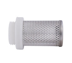 G 2'' Filtro De Succión De Acero Inoxidable/Nylon 2 Mm Mesh [2 Piezas]