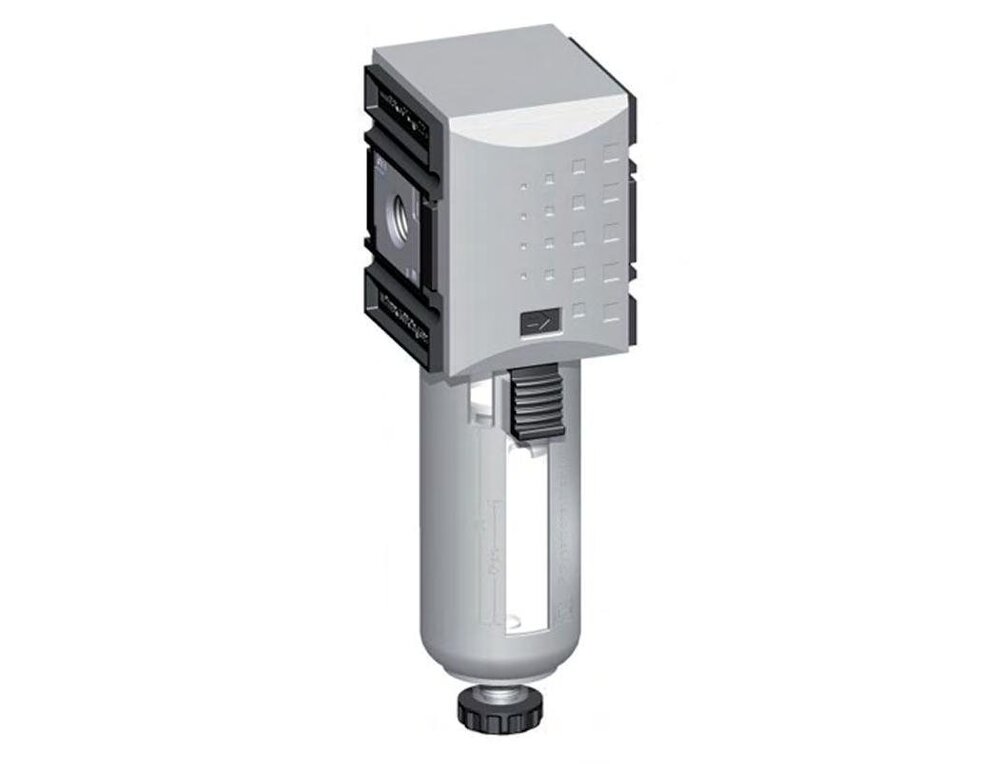 Filtro 5micrones G1/4'' 2200l/min Auto Metal Futura 1