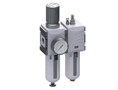 FRL 2 Partes G1/2'' 3500l/min 0.1-1.0bar/1-14psi Semiautomático Policarbonato Futura 2