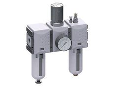 FRL 3 Partes G3/8'' 3500l/min 0.5-16.0bar/7-232psi Auto Policarbonato Futura 2