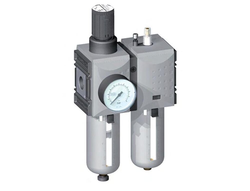 FRL G1'' 12000l/min 0,5-10,0bar/7-145psi Futura 4