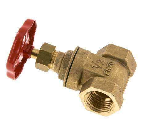 Válvula de compuerta de latón G1/2'' EPDM 20 bar - GL2BM