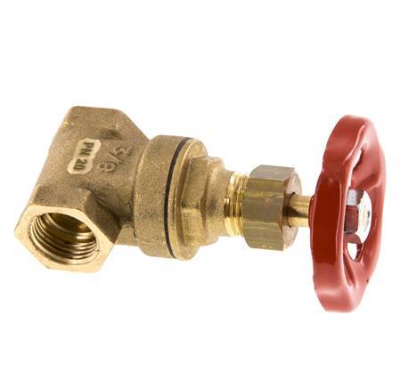 Válvula de compuerta de latón G3/8'' EPDM 20 bar - GL2BM