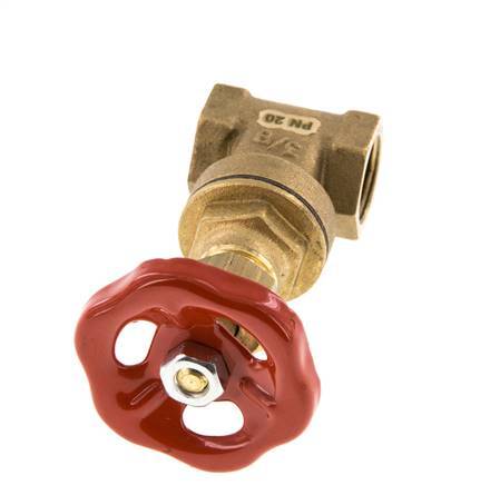Válvula de compuerta de latón G3/8'' EPDM 20 bar - GL2BM