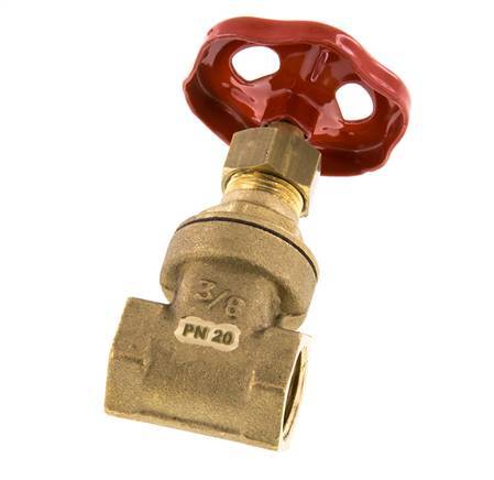 Válvula de compuerta de latón G3/8'' EPDM 20 bar - GL2BM