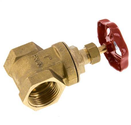 Válvula de compuerta de latón G1'' EPDM 20 bar - GL2BM