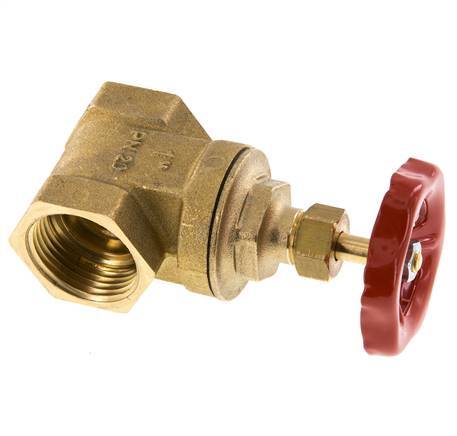 Válvula de compuerta de latón G1'' EPDM 20 bar - GL2BM