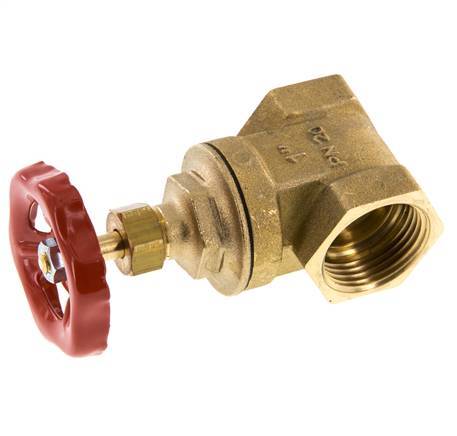 Válvula de compuerta de latón G1'' EPDM 20 bar - GL2BM