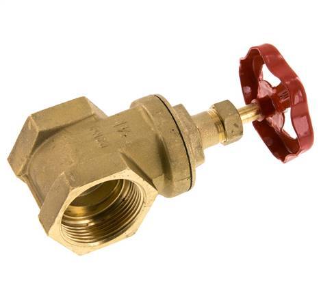 G1-1/2'' Válvula de compuerta de latón EPDM 20 bar - GL2BM