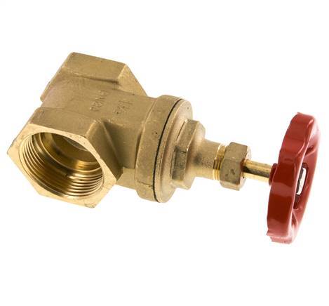 G1-1/2'' Válvula de compuerta de latón EPDM 20 bar - GL2BM