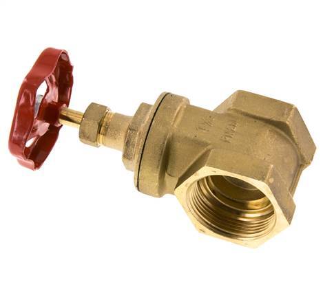 G1-1/2'' Válvula de compuerta de latón EPDM 20 bar - GL2BM
