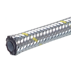 Oil & fuel hose with zinc plated steel braiding 4x6 mm 50 m