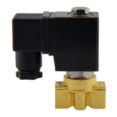 Electroválvula HP-DA 1/4'' Latón PTFE 4-75bar 12V CC