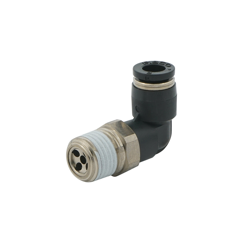 IN 8mm x OUT R1/8" Válvula de retención con orificio de 0,7mm