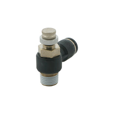 válvula de aguja neumática de codo 4mm - M5