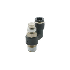 válvula de aguja neumática giratoria de 3/8" - R3/8