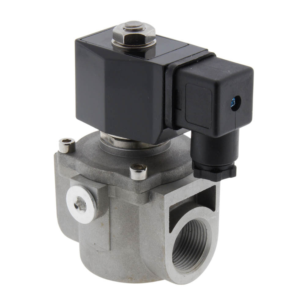 Electroválvula LP-DA 3/4'' baja presión aluminio NBR 0-0,36bar 12V DC