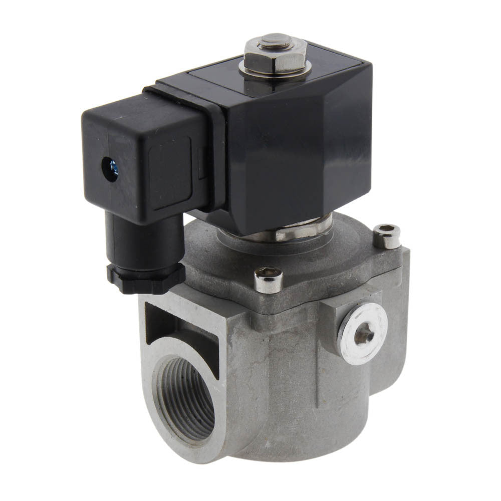Electroválvula LP-DA 3/4'' baja presión aluminio NBR 0-0,36bar 12V DC