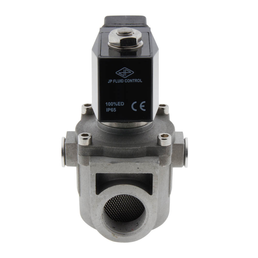 Electroválvula LP-DA 3/4'' baja presión aluminio NBR 0-0,36bar 12V DC