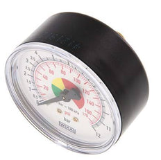 Pressure Gauge 63mm 0 - 12 Bar R 1/4"