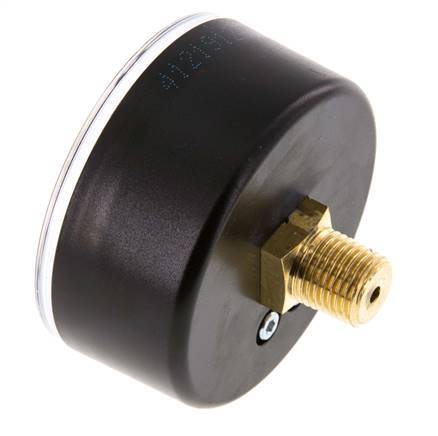 Pressure Gauge 63mm 0 - 12 Bar R 1/4"
