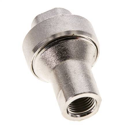 Reductor de presión en línea 8bar/116psi Latón niquelado G1/4'' 10 l/min