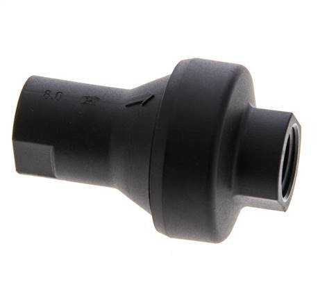 Reductor de presión en línea 8bar/116psi Poliamida G1/4'' 10 l/min