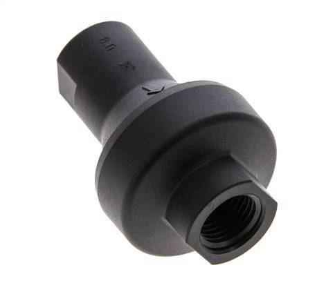 Reductor de presión en línea 8bar/116psi Poliamida G1/4'' 10 l/min