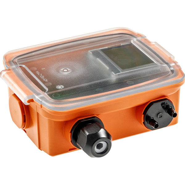 Sensor de presión diferencial -100 - 2500 Pa 0-5 V/0-10 V BACnet MSTP LCD