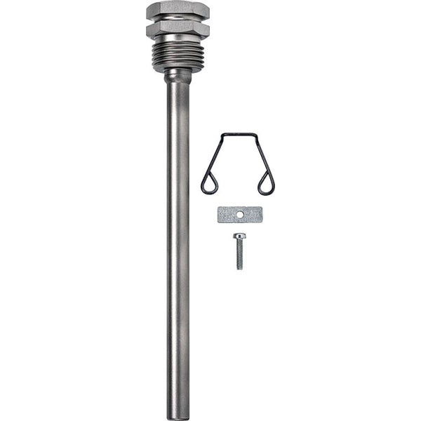 Kit de termopozo fabricado en acero inoxidable 200 mm G 1/2'' SW22