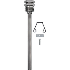 Kit de termopozo fabricado en acero inoxidable 200 mm G 1/2'' SW22
