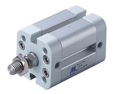 cilindro compacto de 80-200 mm con rosca macho de doble vástago MCJI