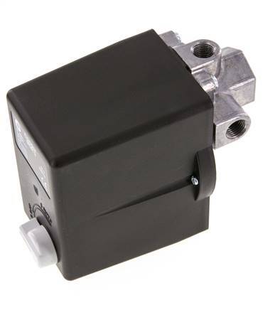 presostato para compresores de 4 a 11bar 1xG1/2'' 3xG1/4'' 400VAC | MDR-3-11-K