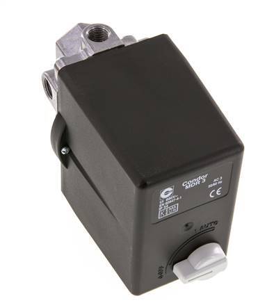 presostato para compresores de 4 a 11bar 1xG1/2'' 3xG1/4'' 400VAC | MDR-3-11-K