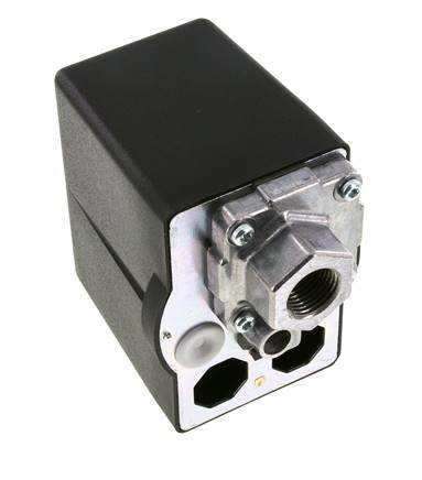 presostato para compresores de 4 a 11bar 1xG1/2'' 3xG1/4'' 400VAC | MDR-3-11