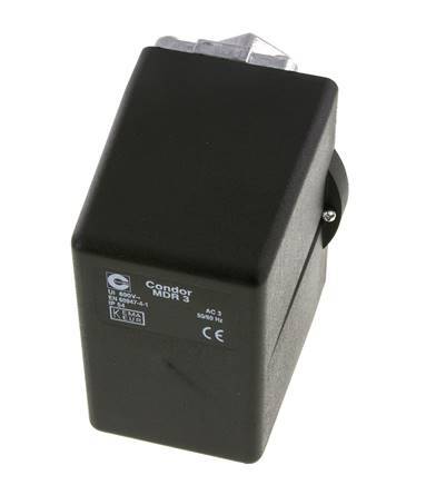 presostato para compresores de 4 a 11bar 1xG1/2'' 3xG1/4'' 400VAC | MDR-3-11