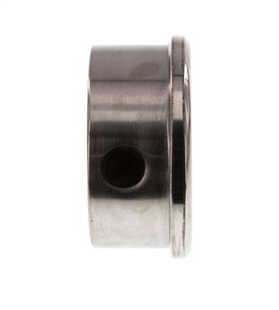 0..4 Bar (0..58 psi) Manómetro de glicerina Abajo Acero inoxidable/Latón 63 mm Clase 1.6