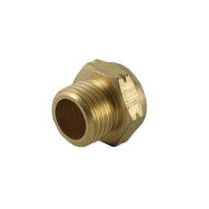Silenciador de latón R1/2'' compacto [2 piezas]