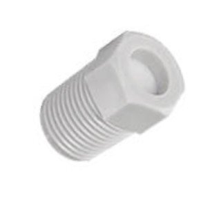 Silenciador de plástico R1/8" blanco compacto [10 piezas]