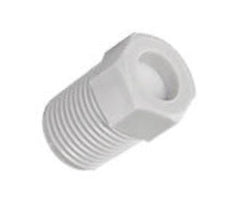 Silenciador de plástico R1/8" blanco compacto [10 piezas]