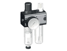 FRL 2 Partes G1/4'' 1200l/min 0.5-16.0bar/7-232psi Semi-Auto Metal Multifix 1