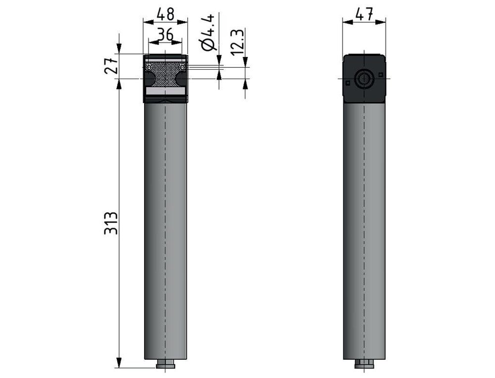 Secador de diafragma 1/4'' 246l/min Mutifix