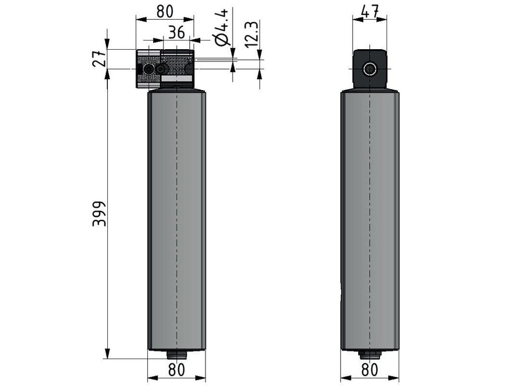 Secador de diafragma 1/4'' 460l/min Mutifix