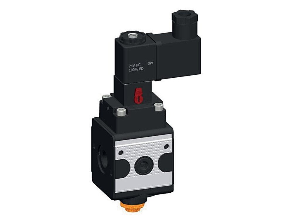 Válvula 3/2 G3/8 24VDC 900 l/min Multifix 1