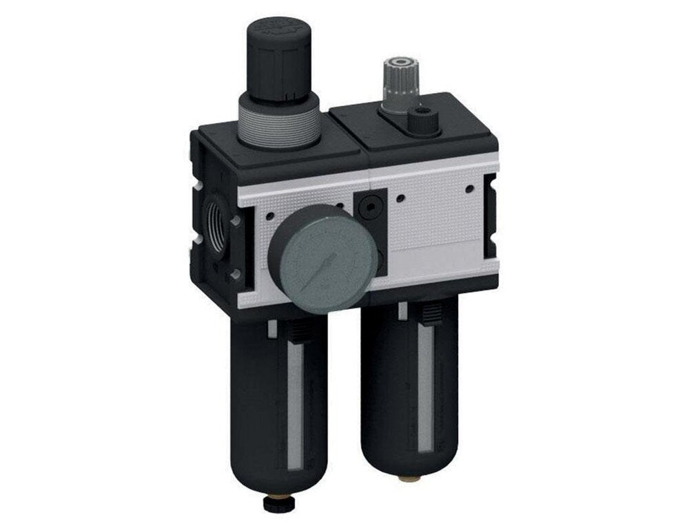FRL 2 Partes G3/4'' 12000l/min 0.5-10.0bar/7-145psi Semi-Automático Policarbonato Multifix 4