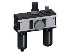FRL 3 Partes G3/4'' 12000l/min 0.5-10.0bar/7-145psi Semi-Auto Policarbonato Multifix 4