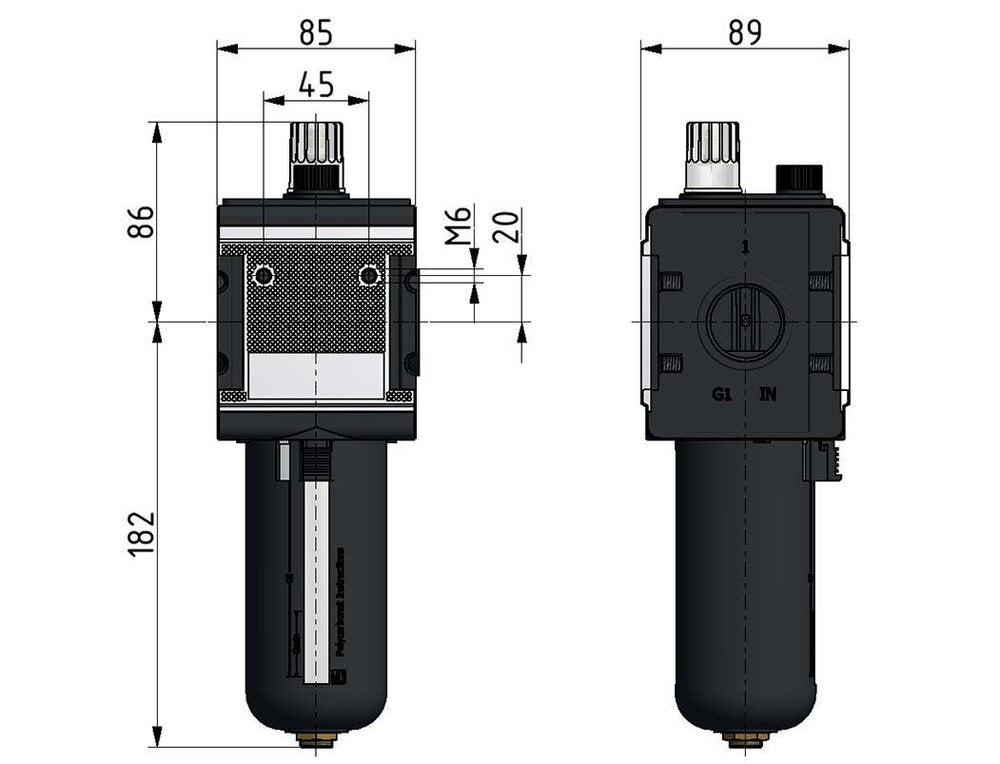 Lubricador G1'' Multifix 4