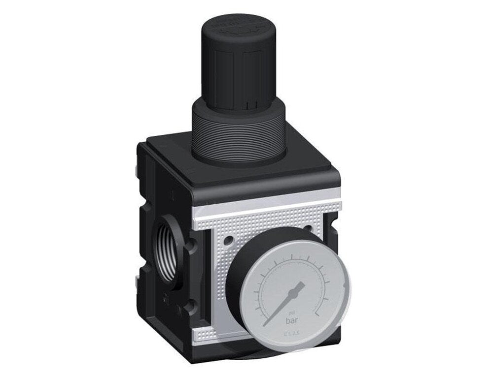 Regulador de presión G1'' 12000l/min 0.2-6.0bar/3-87psi Aluminium Multifix 4