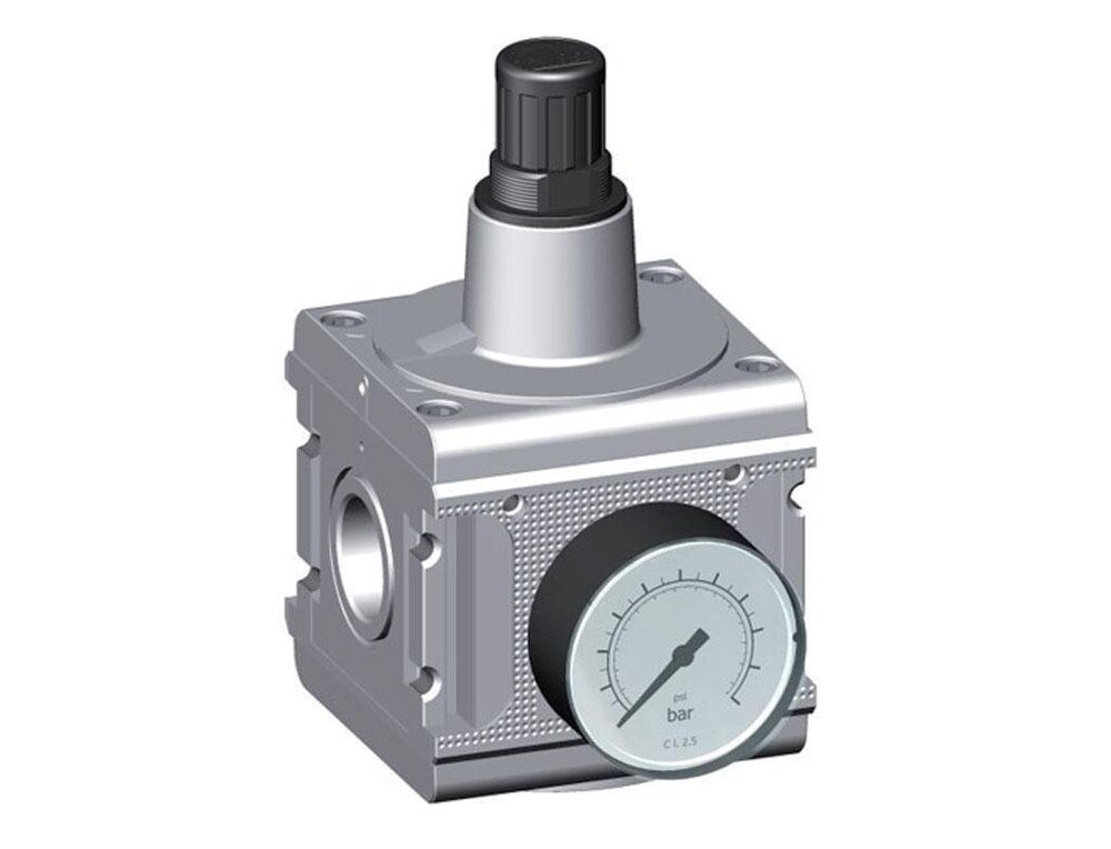 Regulador de presión G1'' 17500l/min 0.5-16.0bar/7-232psi Aluminium Multifix 5