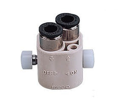 interruptor de aire de 6 mm Válvula mecánica de 3/2 vías